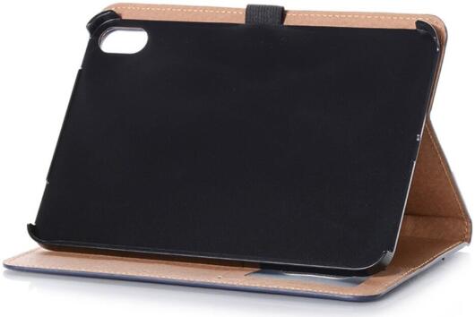 Apple iPad 11 (2025)/10.9 (2022) Hoes Pasjeshouder Book Case met Standaard Blauw afbeelding 3
