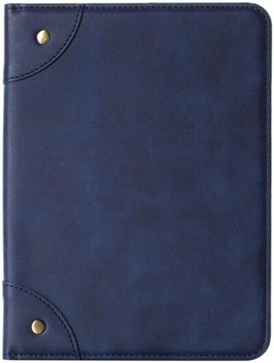 Apple iPad 11 (2025)/10.9 (2022) Hoes Pasjeshouder Book Case met Standaard Blauw afbeelding 7