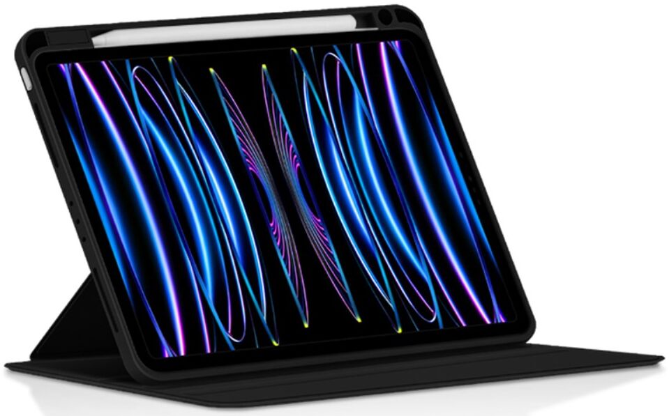 iPad Air (2020/2022)/iPad Pro 11 (2020/2021/2022) Hoes Book Case Zwart afbeelding 2