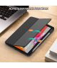Apple iPad 10.9 (2022) Hoes Tri-Fold Book Case Kunstleer Zwart
