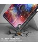 Apple iPad 10.9 (2022) Hoes Tri-Fold Book Case Kunstleer Galaxy Print