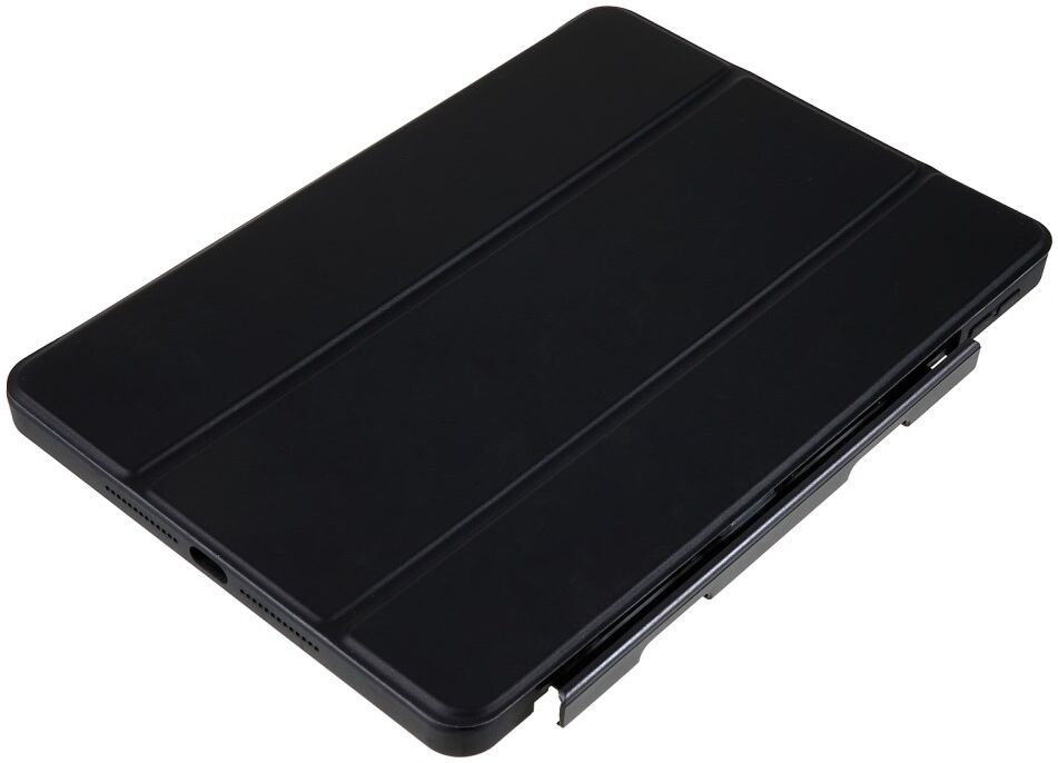 iPad 10.2 (2021/2020/2019) Hoes Tri-Fold 360 Graden Book Case Zwart afbeelding 11