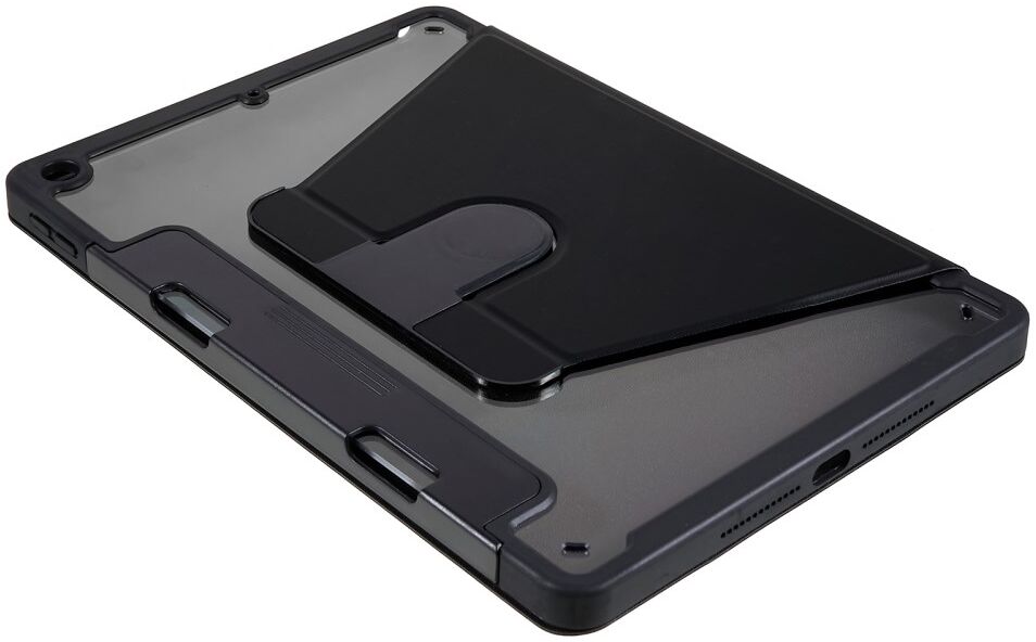 iPad 10.2 (2021/2020/2019) Hoes Tri-Fold 360 Graden Book Case Zwart afbeelding 7