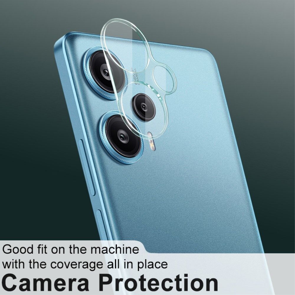 Imak Xiaomi Poco F5 Camera Lens Protector + Lens Cap Clear afbeelding 3