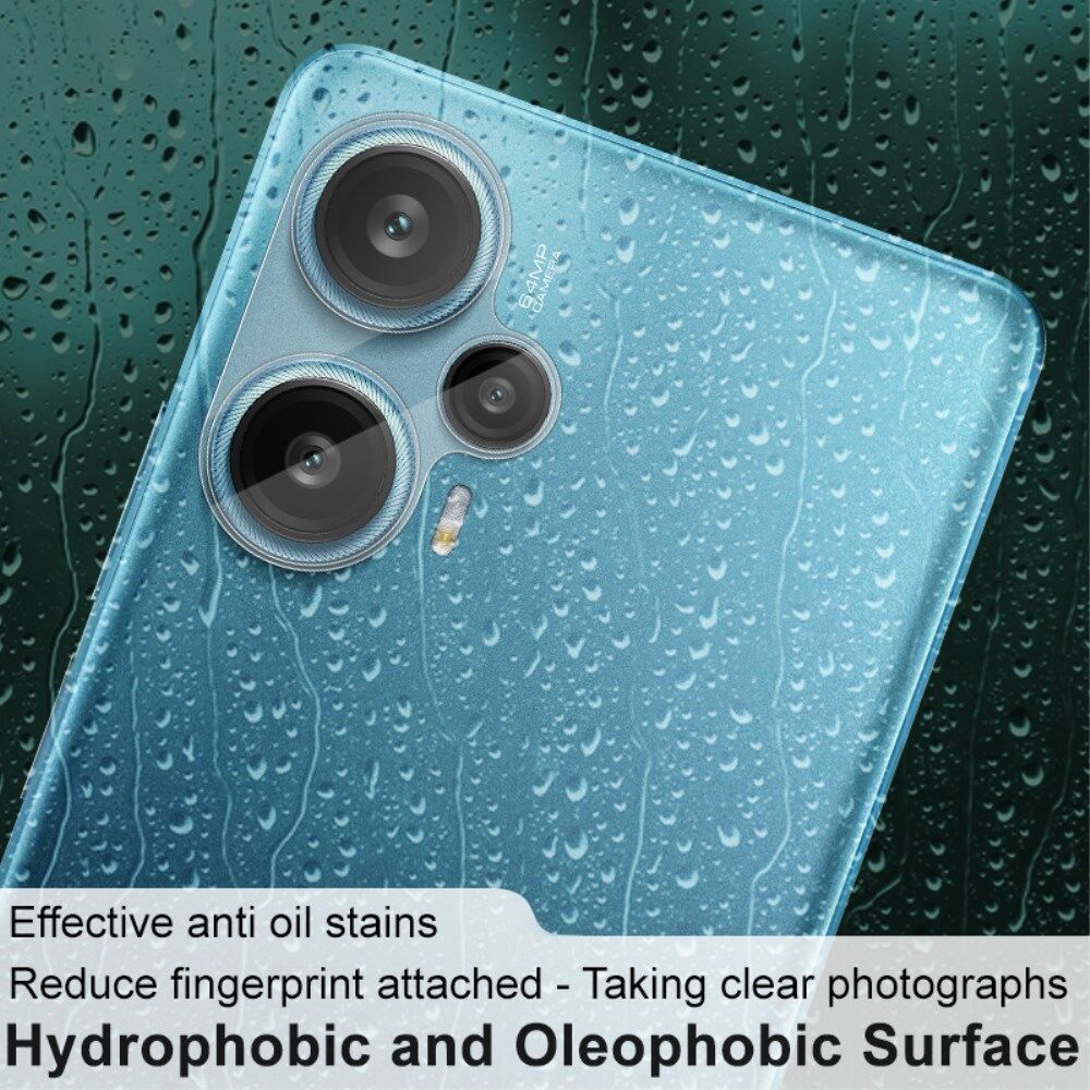 Imak Xiaomi Poco F5 Camera Lens Protector + Lens Cap Clear afbeelding 4
