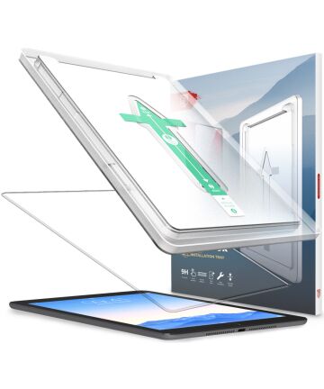 Rosso iPad 9.7 2017/2018/Air 2 Tempered Glass met Installatietray Screen Protectors