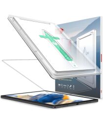 Rosso Samsung Galaxy Tab A8 Tempered Glass met Installatietray