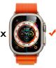 Rosso - Apple Watch Ultra / Ultra 2 Tempered Glass met Installatietray