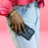 HappyCase Samsung Galaxy A14 Hoesje Flexibel TPU Luipaard Print Zwart afbeelding 5