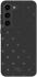 HappyCase Samsung  Galaxy S23 Hoesje Flexibel TPU Hartjes Print Zwart afbeelding 1