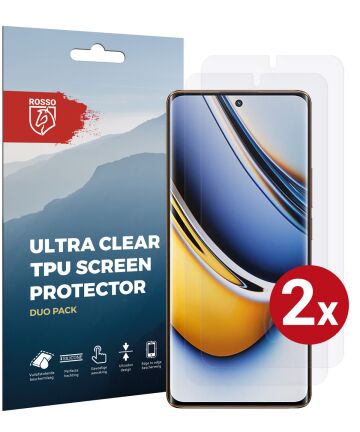 Rosso Realme 11 Pro Plus Screen Protector Ultra Clear Duo Pack Screen Protectors