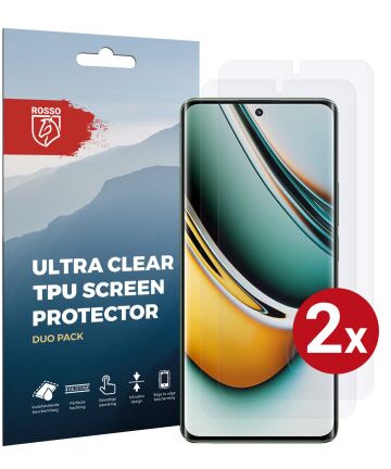 Rosso Realme 11 Pro Screen Protector Ultra Clear Duo Pack Screen Protectors
