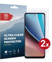 Rosso Motorola Moto G Stylus 2023 Screenprotector Ultra Clear Duo Pack