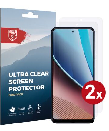 Rosso Motorola Moto G Stylus 2023 Screenprotector Ultra Clear Duo Pack Screen Protectors
