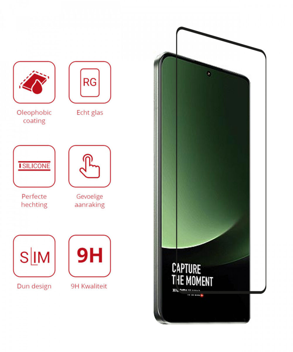 Rosso Xiaomi 13 Ultra 9H Tempered Glass Screen Protector afbeelding 2