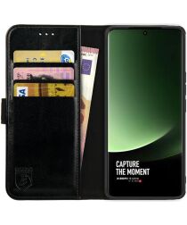 Rosso Element Xiaomi 13 Ultra Hoesje Book Case Wallet Zwart