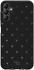 HappyCase Samsung Galaxy A14 Hoesje Flexibel TPU Hartjes Print Zwart afbeelding 1