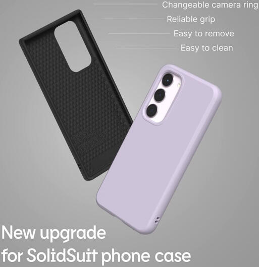 RhinoShield SolidSuit Samsung Galaxy A54 Hoesje Paars afbeelding 6