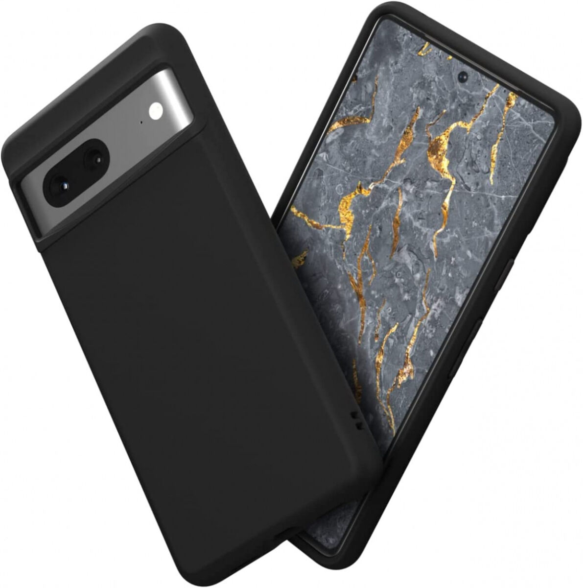 RhinoShield SolidSuit Google Pixel 7 Hoesje Back Cover Zwart afbeelding 1