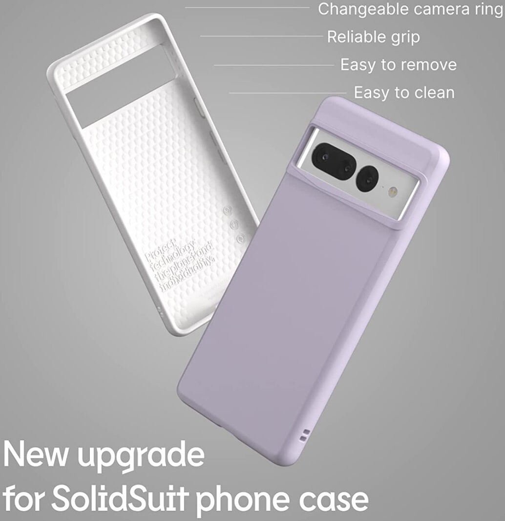 RhinoShield SolidSuit Google Pixel 7 Pro Hoesje Back Cover Zwart afbeelding 6