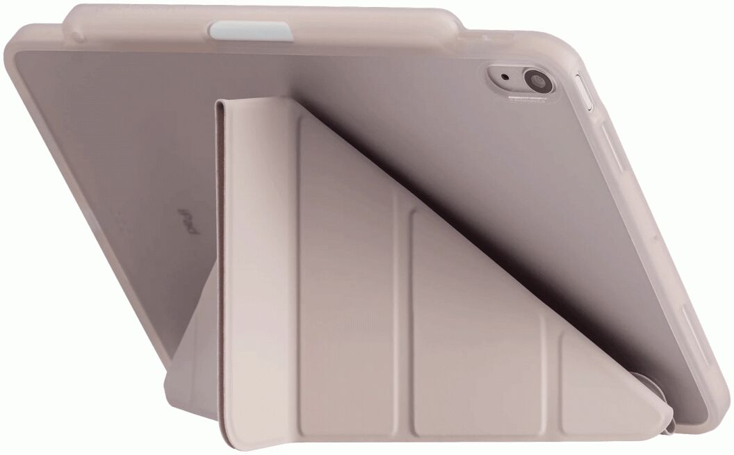 RhinoShield Apple iPad Air (2020/2022) Hoes Shockproof Book Case Roze afbeelding 2