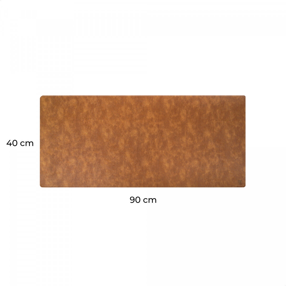 Rosso Element Muismat XXL voor Bureau/Kantoor Kunstleer Bruin afbeelding 6
