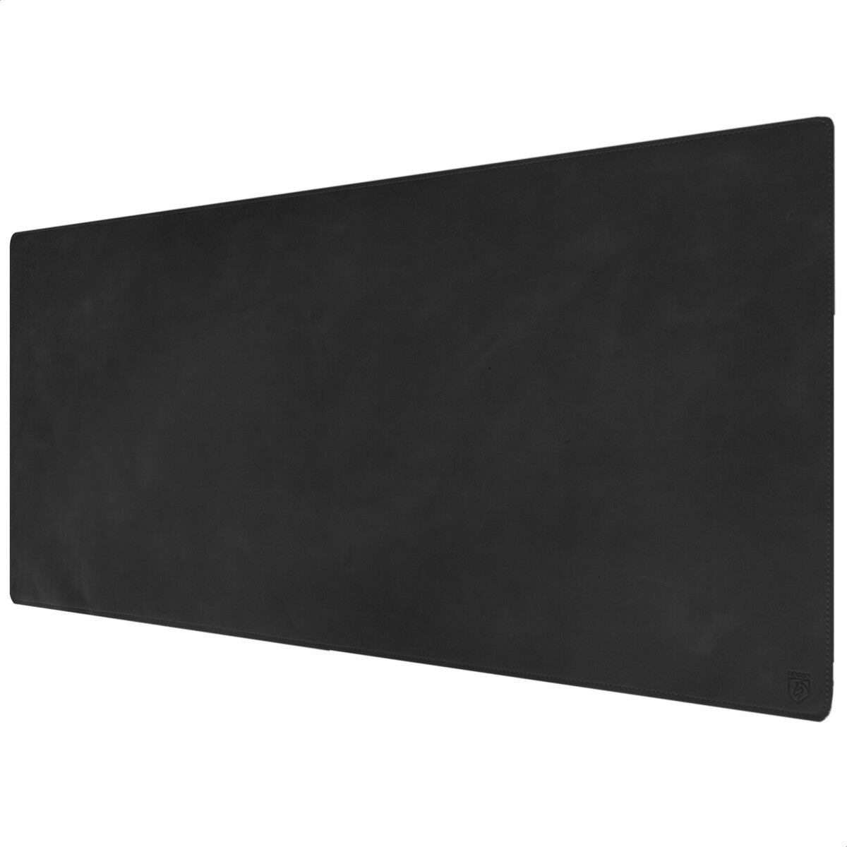 Rosso Deluxe Muismat XXL voor Bureau/Kantoor Leer Zwart afbeelding 9