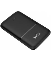 Buddi Mini Powerbank USB-C Reisformaat Compact 5.000 mAh Zwart