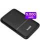 Buddi Go Powerbank USB-C Reisformaat Mini Compact 5.000 mAh Zwart