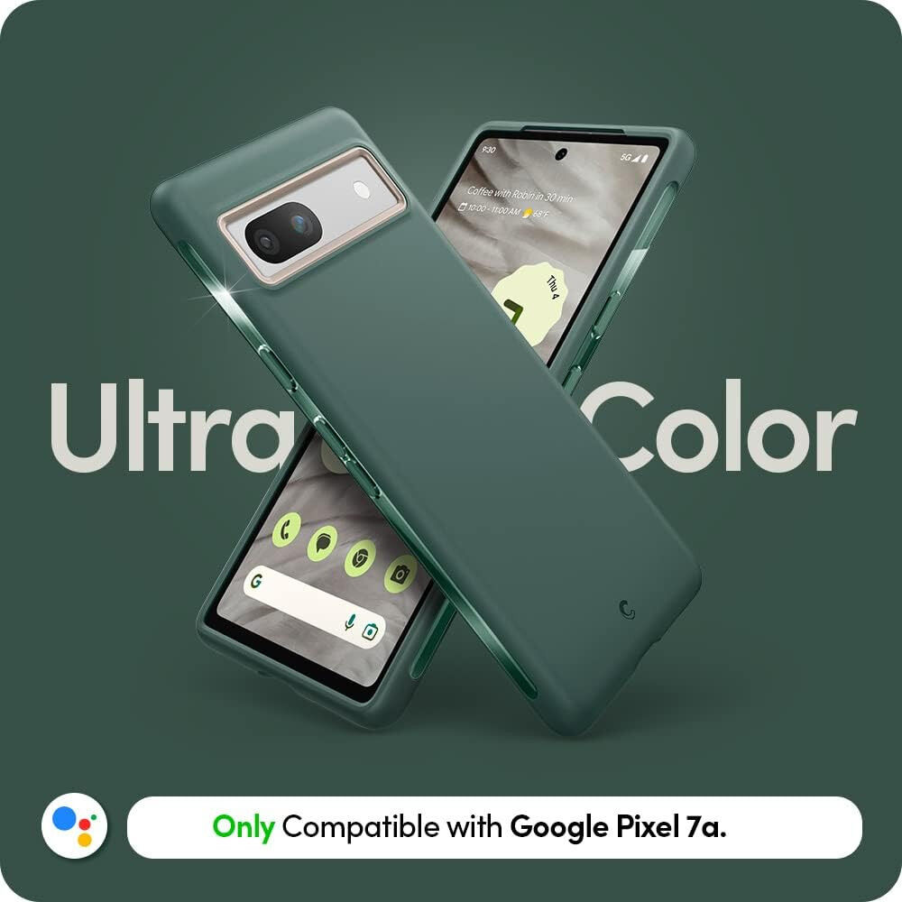Spigen Cyrill Ultra Color Google Pixel 7a Hoesje Back Cover Groen afbeelding 2