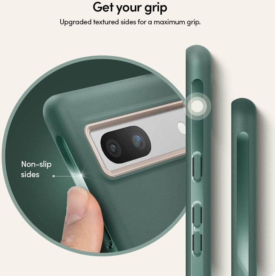 Spigen Cyrill Ultra Color Google Pixel 7a Hoesje Back Cover Groen afbeelding 4