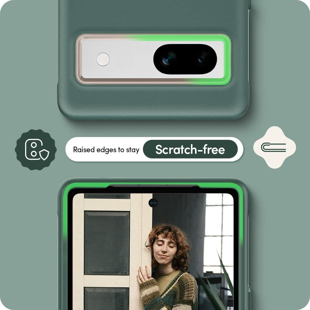 Spigen Cyrill Ultra Color Google Pixel 7a Hoesje Back Cover Groen afbeelding 6