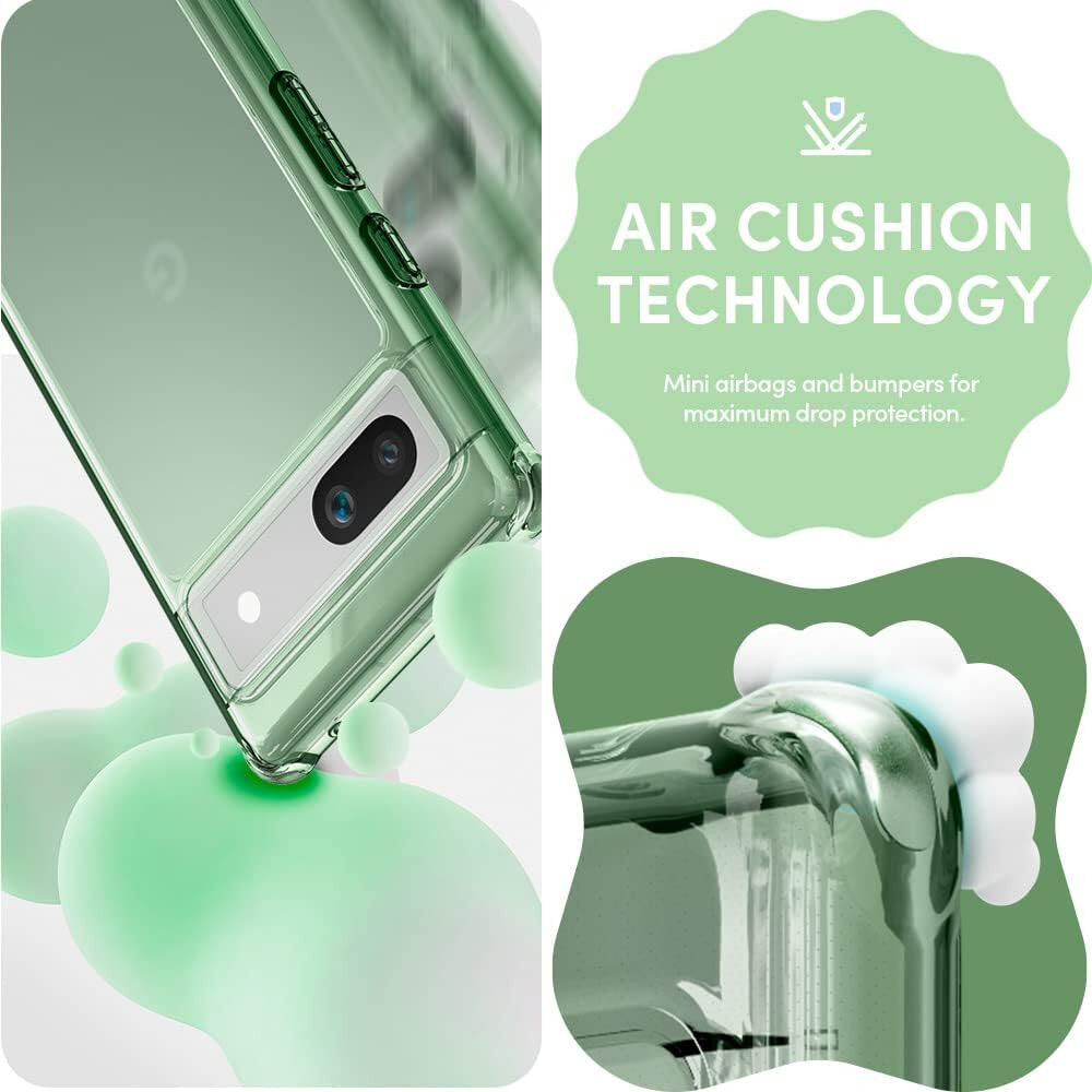 Spigen Cyrill Ultra Sheer Google Pixel 7A Hoesje Back Cover Groen afbeelding 3