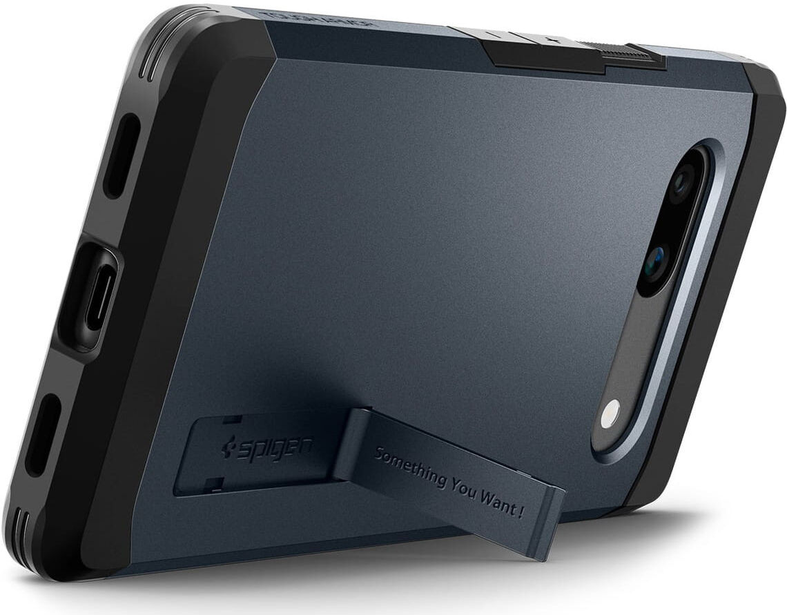 Spigen Tough Armor Google Pixel 7A Hoesje Back Cover Grijs afbeelding 2