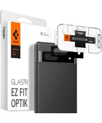 Spigen EZ Fit Optik Pro Google Pixel 7a Camera Lens Protector Zwart (2-Pack)