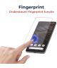 Rosso Google Pixel 7a Tempered Glass Fingerprint en Case Friendly