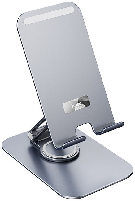 Hoco Universele Verstelbare Smartphone/Tablet/iPad Bureau Houder Grijs afbeelding 4