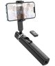 Hoco K18 Universeel Smartphone Statief en Bluetooth Selfie Stick Zwart