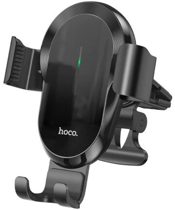Hoco Ventilatierooster Telefoonhouder Auto met Draadloze Oplader 15W Houders