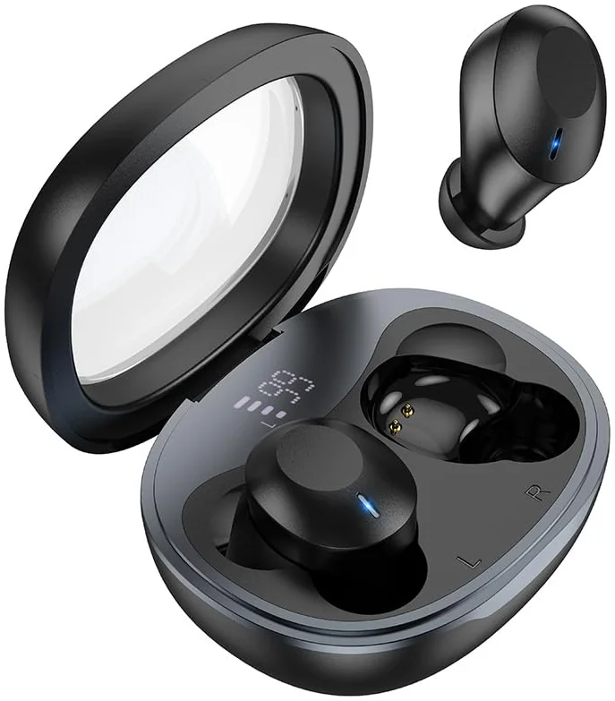Hoco EQ3 Draadloze Oortjes Smart True Wireless Bluetooth Headset Zwart afbeelding 1
