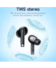 Hoco EQ2 True Wireless Headset Bluetooth 5.3 Draadloze Oortjes Wit