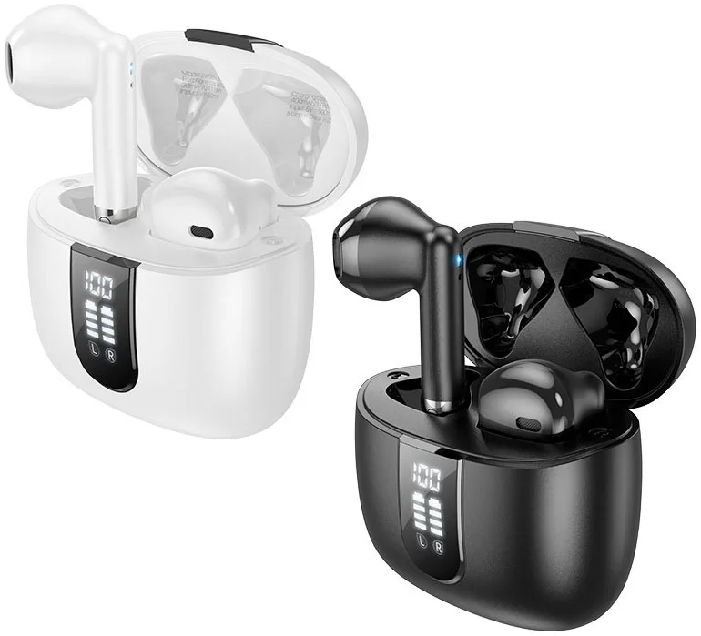 Hoco EW36 Delicate Draadloze Bluetooth Oordoppen Wit afbeelding 5