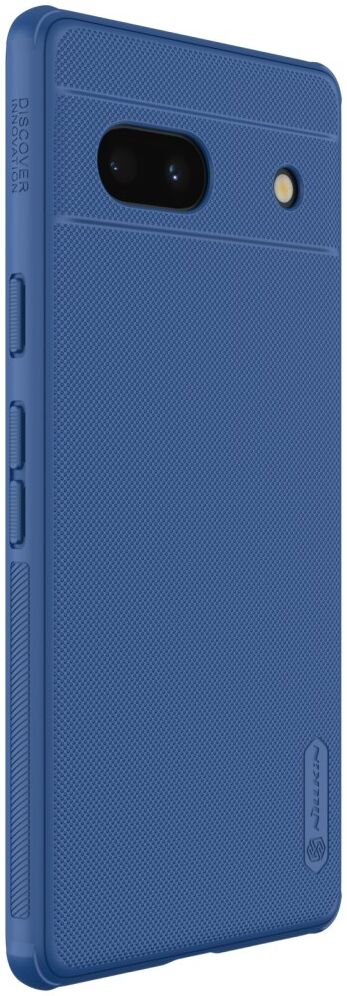 Nillkin Super Frosted Shield Google Pixel 7a Hoesje Back Cover Blauw afbeelding 5