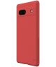 Nillkin Super Frosted Shield Google Pixel 7a Hoesje Back Cover Rood