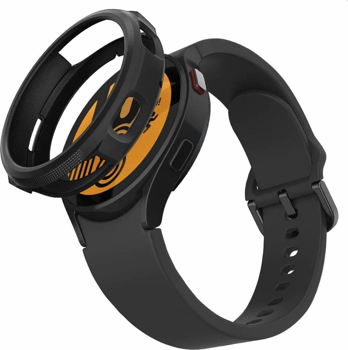 Spigen Liquid Air Samsung Galaxy Watch 5 / 4 44MM Hoesje Zwart afbeelding 3
