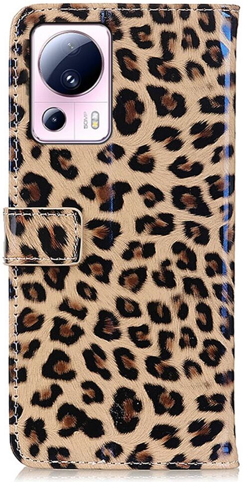 Xiaomi 13 Lite Hoesje Portemonnee Book Case Luipaard Print afbeelding 8