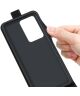 Xiaomi 13 Lite Hoesje Verticale Flip Wallet Case Kunstleer Zwart