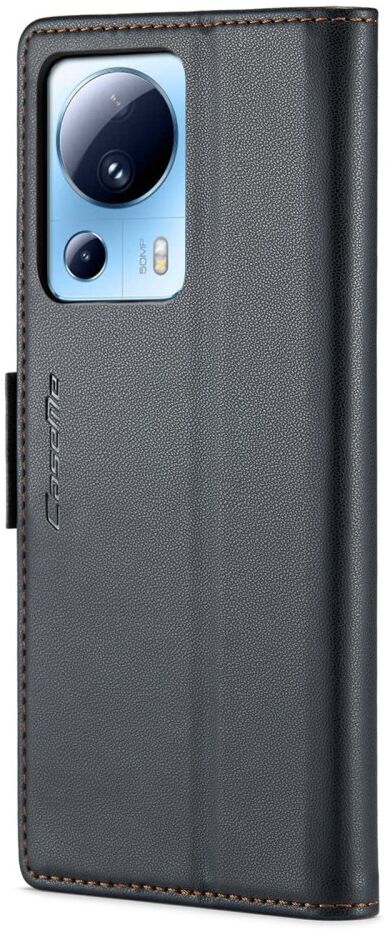 CaseMe 023 Xiaomi 13 Lite Book Case met Pasjeshouder Zwart afbeelding 6