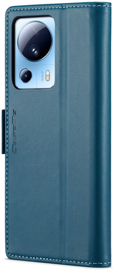CaseMe 013 Xiaomi 13 Lite Book Case met Pasjeshouder Blauw afbeelding 6