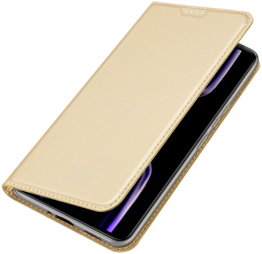 Dux Ducis Skin Pro Xiaomi Poco F5 Pro Hoesje Portemonnee Goud afbeelding 1